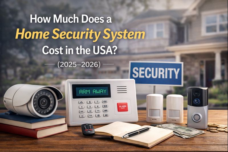 How Much Does a Home Security System Cost in the USA? (2025–2026)