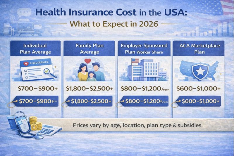 Health Insurance Cost in the USA: What to Expect in 2026