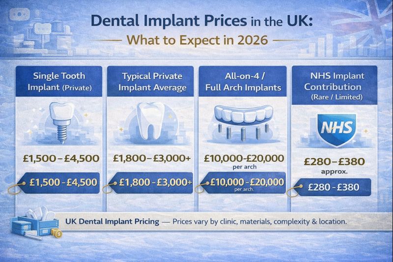 Dental Implant Prices in the UK: What to Expect in 2026