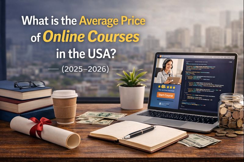 What is the Average Price of Online Courses in the USA?